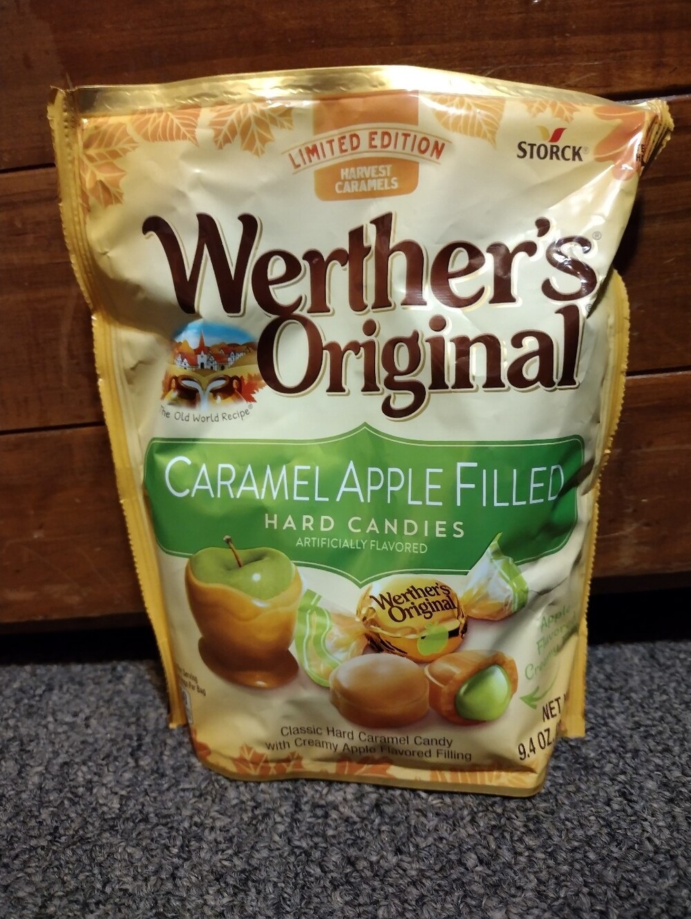 Werthers Original Caramel Apple Filled Hard Candies 9.4 OZ